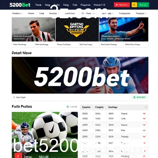 Apostas Esportivas na 5200bet: Uma Experiência Envolvente e Diversificada